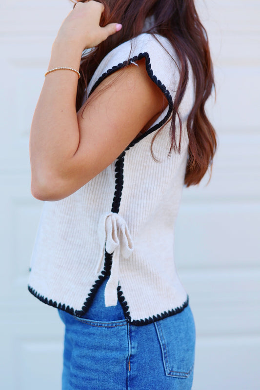 Monica Sleeveless Sweater