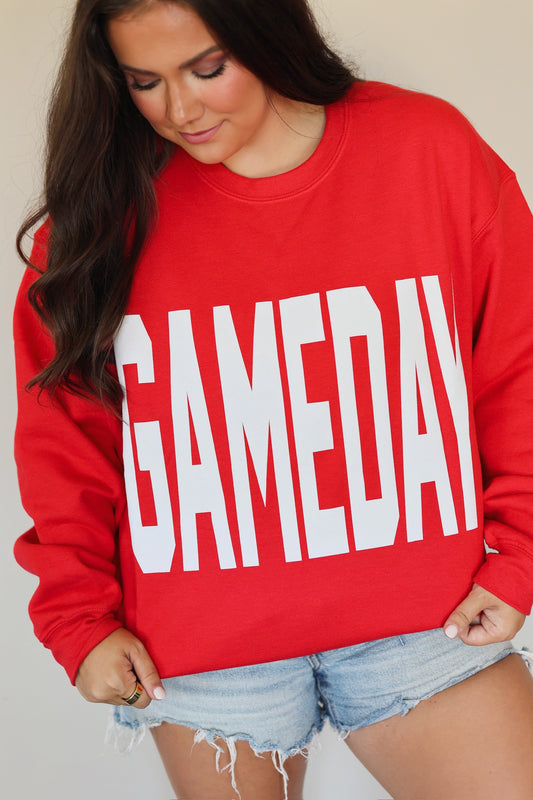 Gameday Red Sweatshirt