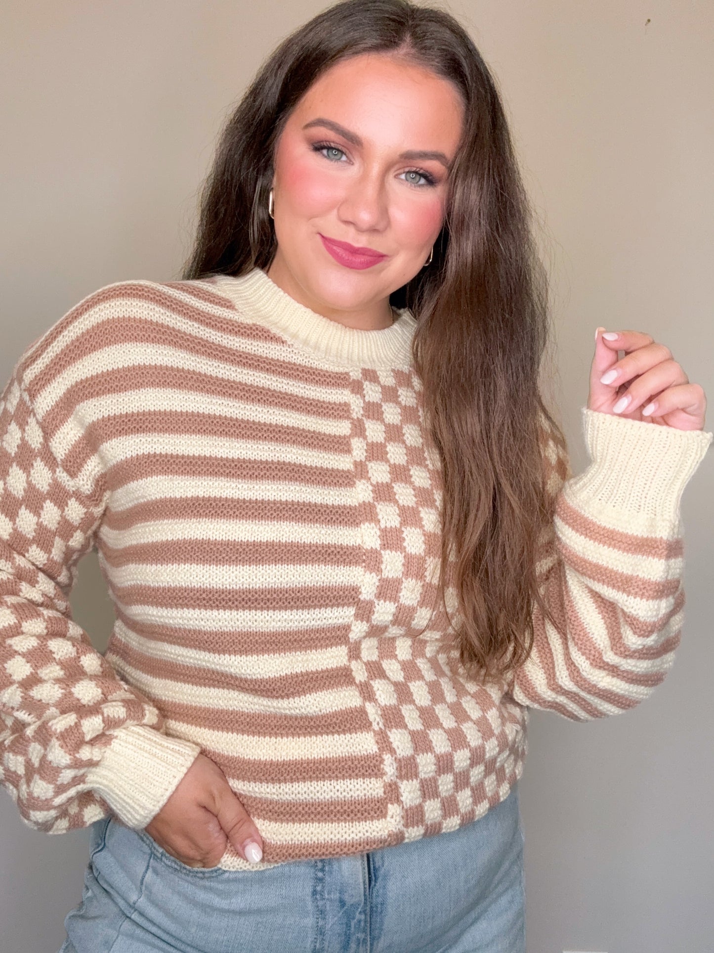 Neutral Love Sweater