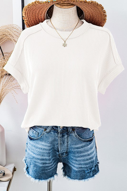 Lora Top- White