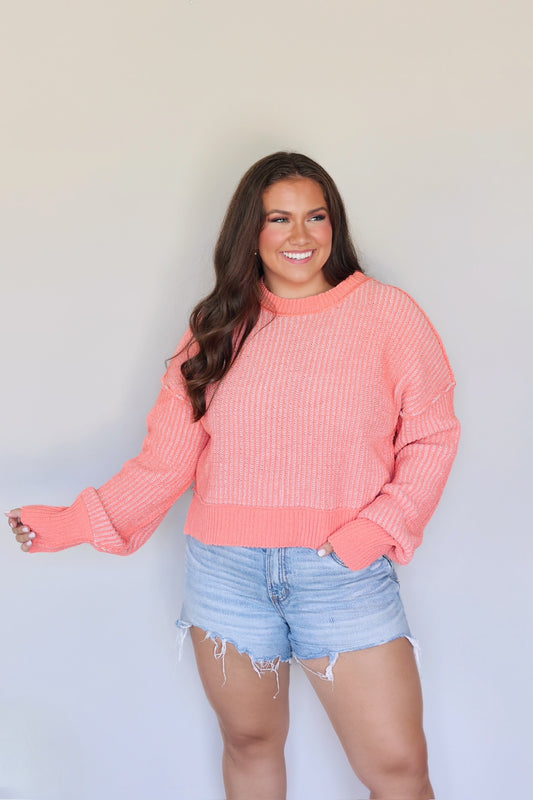 Pop Of Color Sweater