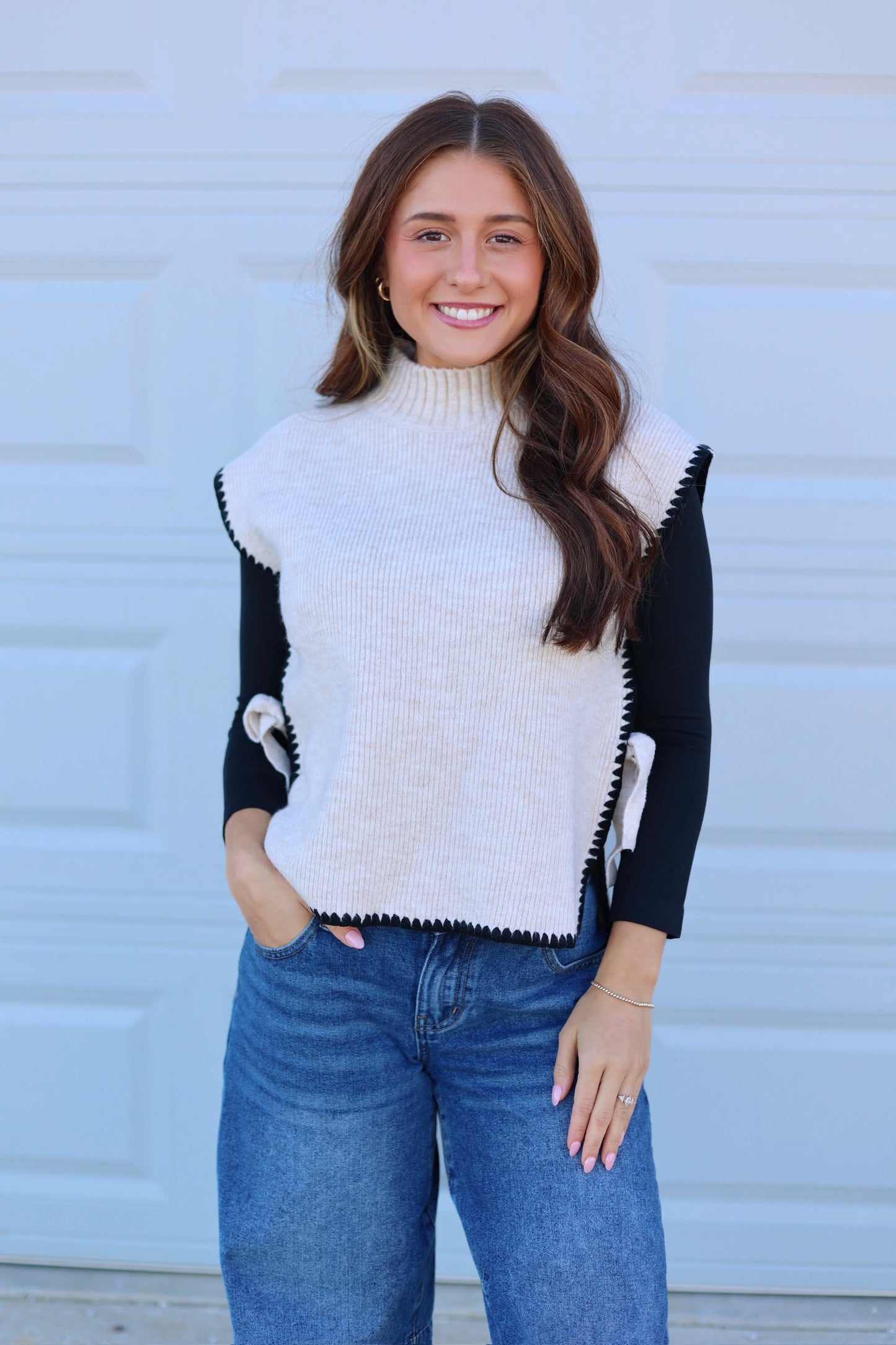 Monica Sleeveless Sweater